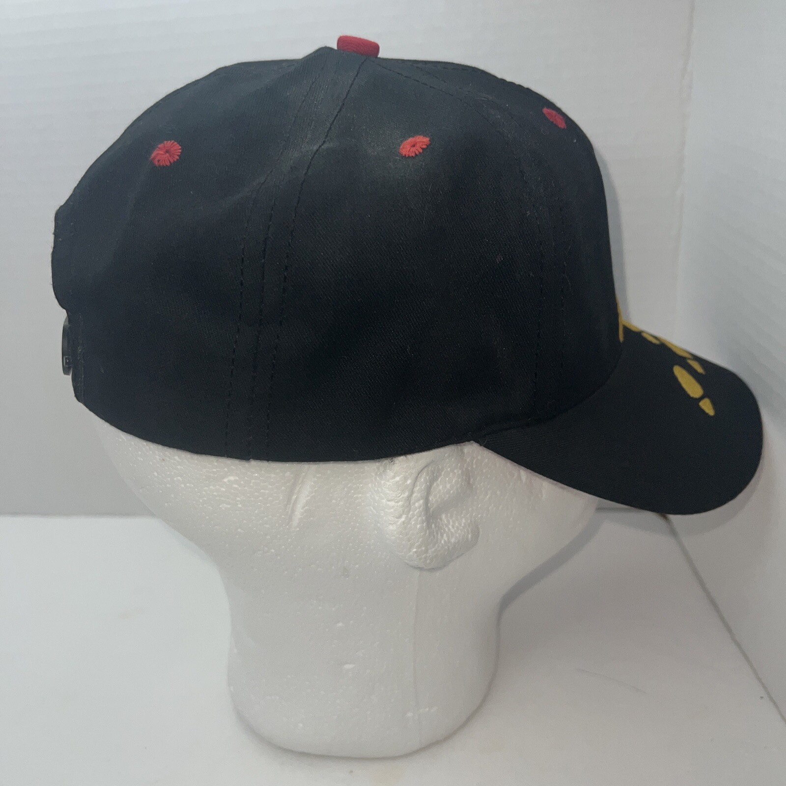 Mickey Mouse Snapback Hat Baseball Cap Black Adju… - image 5