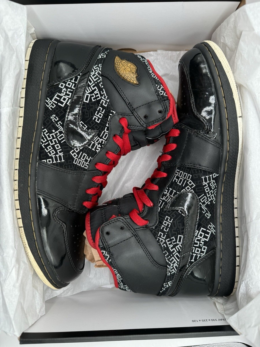Nike Air Jordan 1 High HOF Hall Of Fame Shoes 371498-012 Nike Air Jordan 1 High HOF Hall Of Fame Shoes 371498-012