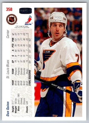 1991-92 Upper Deck Hockey #251-500 PICK FROM LIST - Picture 217 of 501