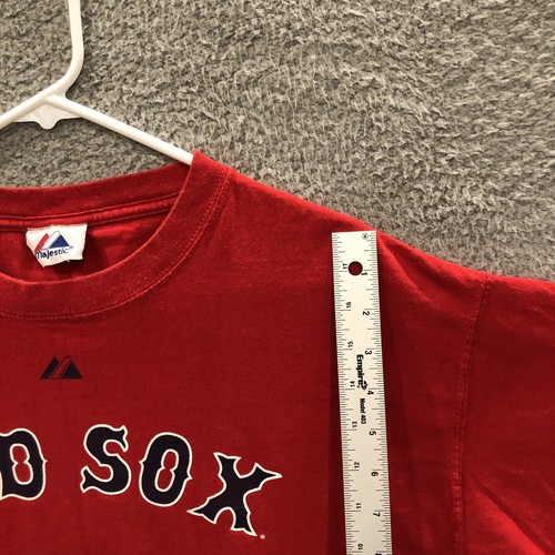 majestic Red Sox T Shirt XL Ellsbury 46 Red - Picture 7 of 15