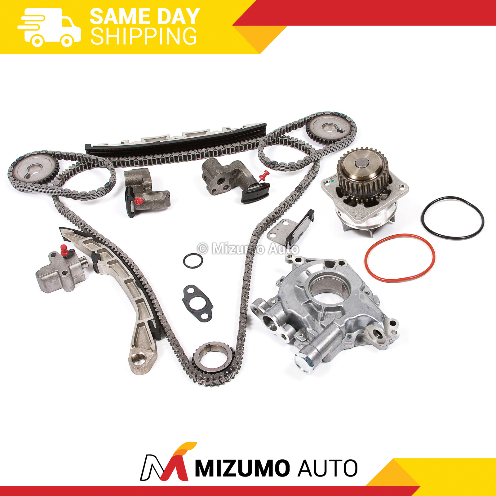 Timing Chain Kit Water Pump Timing Chain Kit & Water Pump For Nissan 3 5l Vq35de Fits Altima Maxima D 992304