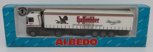 Albedo Ho 1/87 Camión Renault AE 520 Magnum Remolque Cerveza Hasseröder #700143 - Imagen 12 de 13