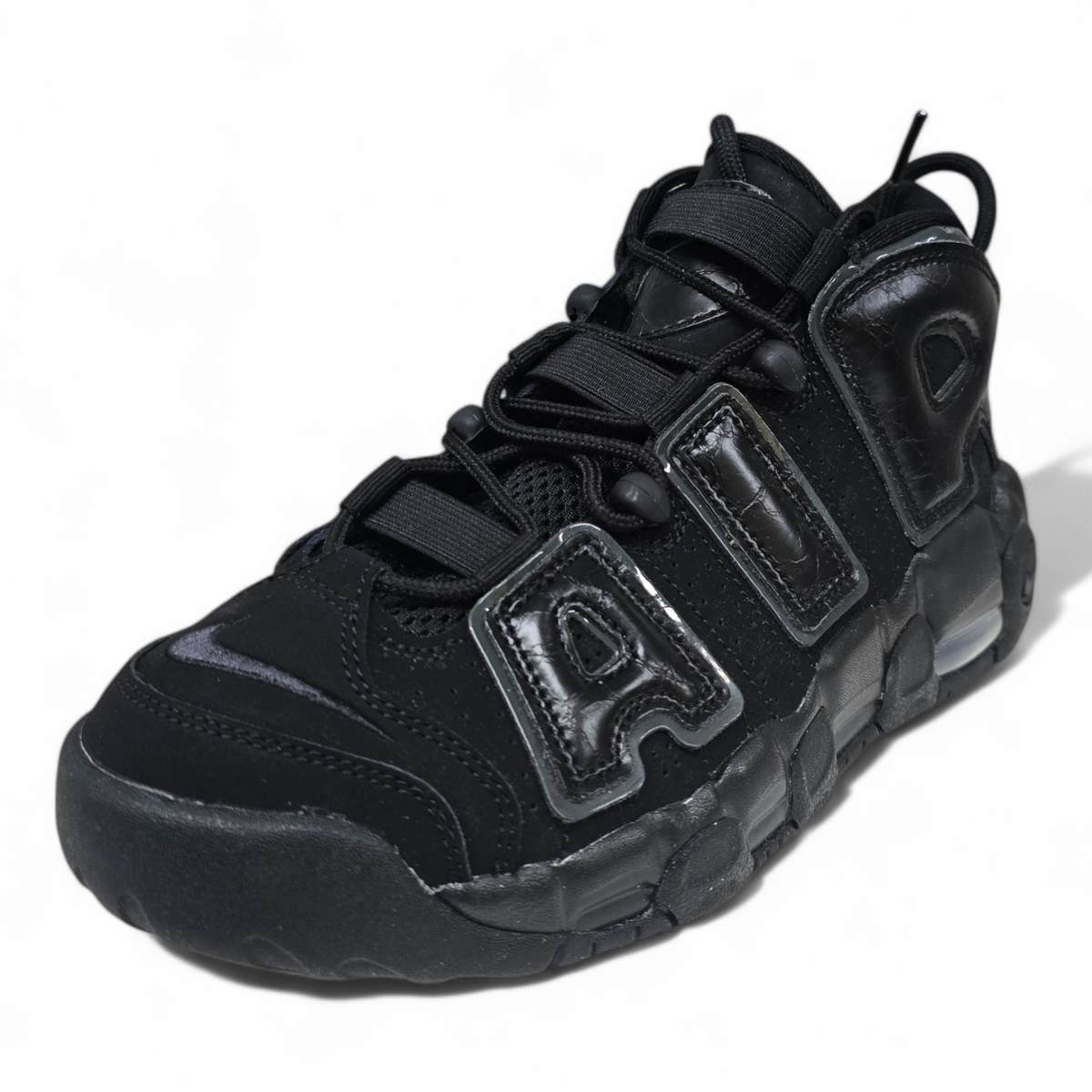 Nike Air More Uptempo Anthracite (GS) Trainers Black Basketball