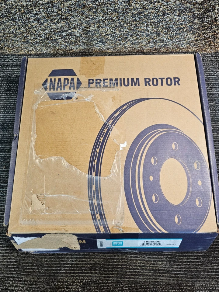 Rotor de freno premium genuino NAPA 4886929 para Toyota 4Runner Sequoia 2001-2009 Foto 4 de 4