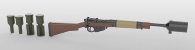 1/12 Scale Battleground Enfield No.4 Mark I - Grenade Launcher