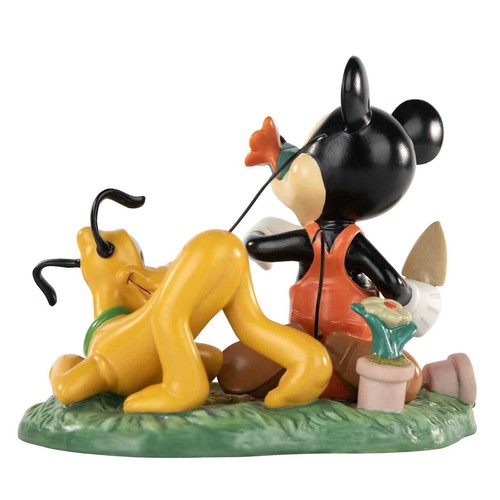 Disney Impressions Mickey & Friends Mickey and Pluto Gardening Figurine 4004039 - Picture 6 of 17