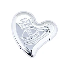 Vivienne Westwood Heart Electronic Gas Lighter Orb Logo Clear 【no shop bag】N