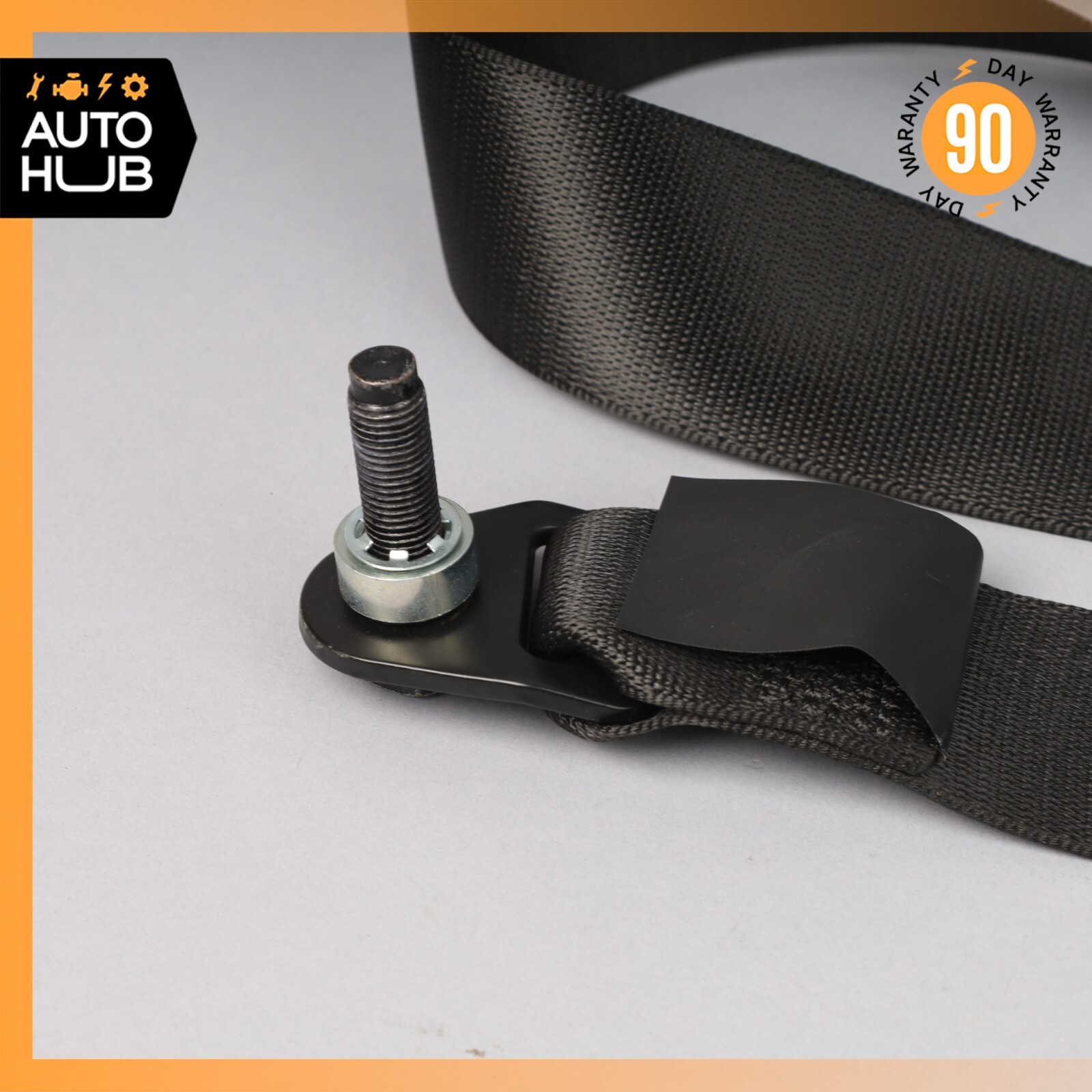 14-22 Maserati Ghibli SQ4 M157 Rear Left or Right Side Seat Belt Black OEM 41k