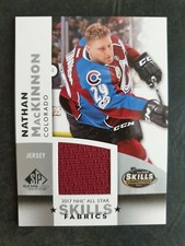 2017-18 SP Game Used '17 All Star Skills Fabrics #ASNM Nathan MacKinnon 