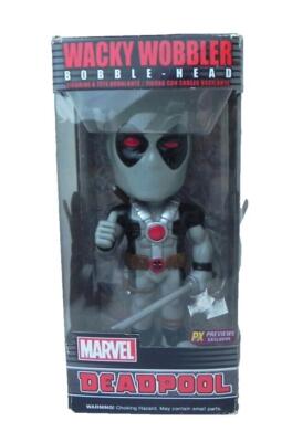 Funko Wacky Wobbler Deadpool PX Previews Exclusive Marvel Bobble-Head Vinyl