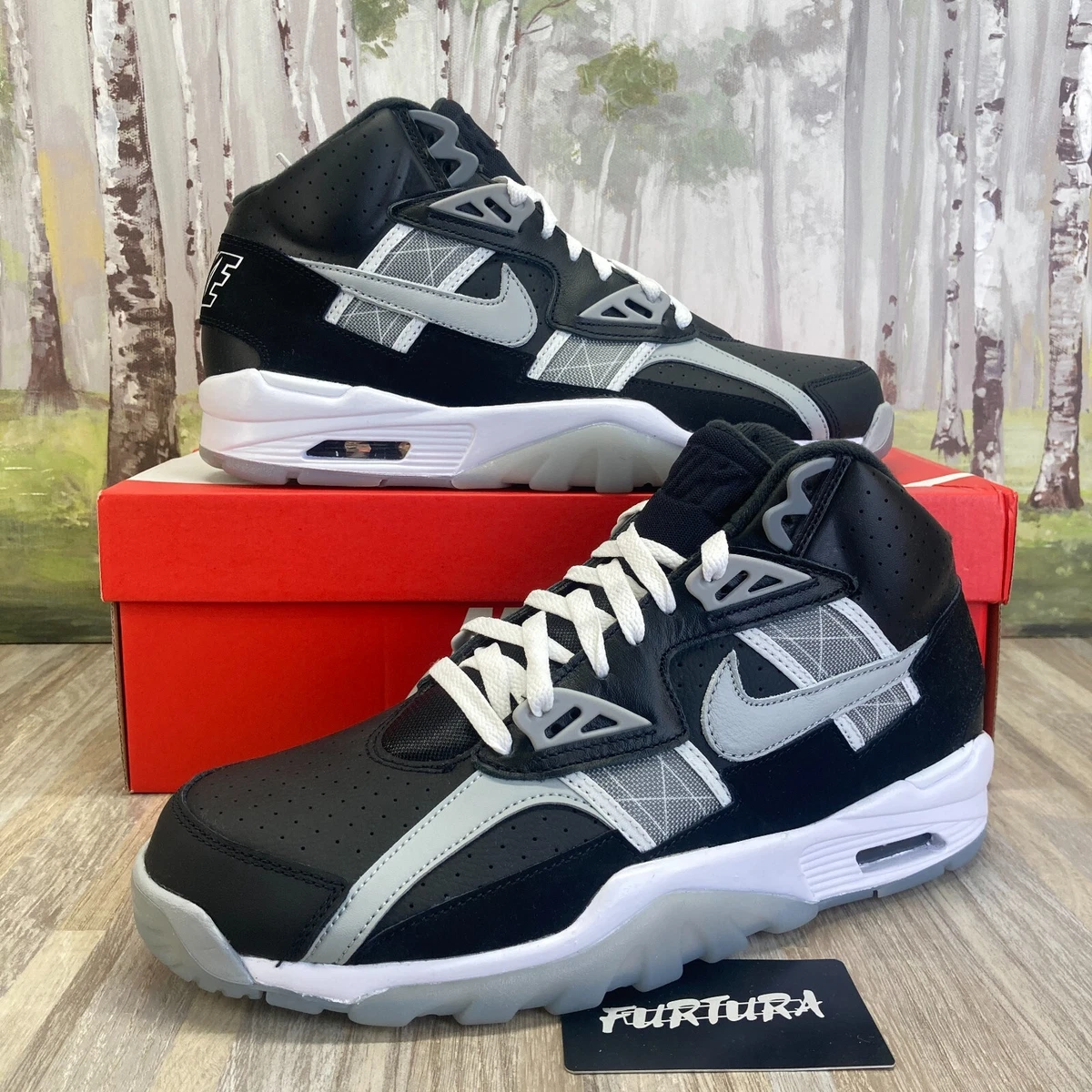Nike Air Trainer SC High Smoke Grey DZ4405 001 Men s Size 9 14