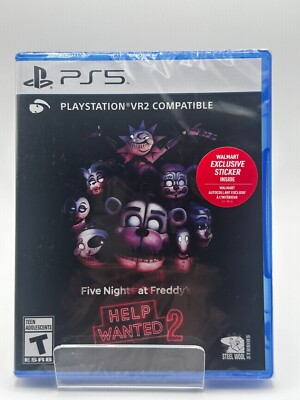 SEALED SONY PlayStation 5 Game - Five Nights at Freddy's: Help Wanted 2