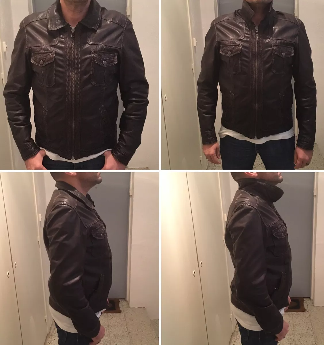 Oakwood leather outlet jacket mens