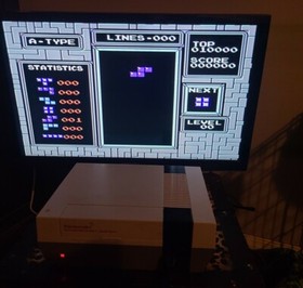 Tetris - Authentic Nintendo NES Game Cartridge and Manuel