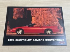 1994 Chevrolet Camaro Convertible Sales Broch...