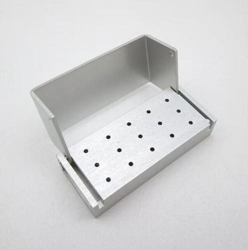 Dental 15-Hole Bur Block Holder RA Latch FG Bur With Cover Aluminum High/Low - Picture 5 of 28