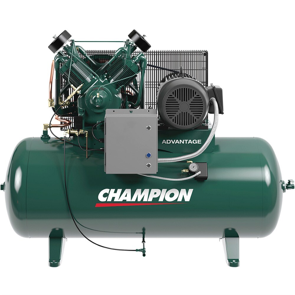Champion&reg; 10HP 2-Stage 120-Gallon Air Compressor, Made in USA* #8550-110DS