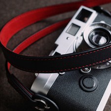 Hole Type Genuine Leather Camera Strap Leica M3 M6 M9 M10 Fuji Sony Nikon Canon