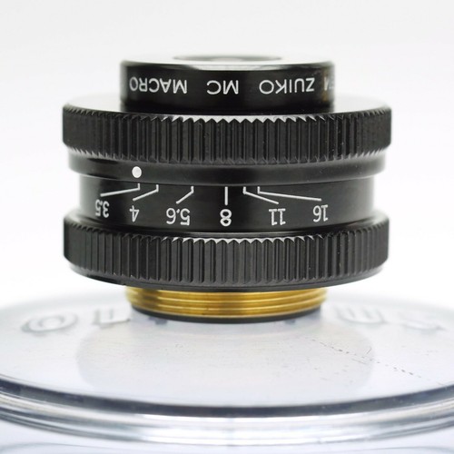 OLYMPUS ZUIKO OM MACRO PHOTO 3.5 f 20 mm RMS LUPENOBJEKTIV LOUPE LENS MAKRO - Bild 2 von 5