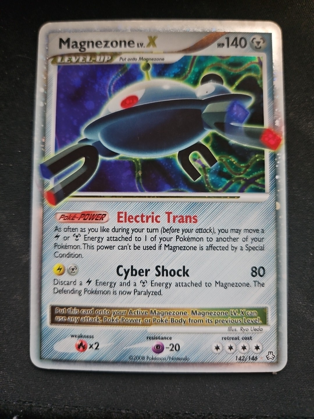 Pokemon Card - Magnezone LV.X Legends Awakened 142/146 Ultra Rare