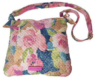 Vera Bradley Hadley Hipster Bag Women's Crossbody Shoulder Handbag, Superbloom