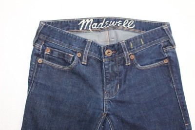Jean Droit Madewell - Taille 30x32 - Coupe Slim, 100% Coton, Lavage Foncé