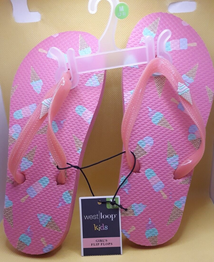 flip flops kids medium size 2 to 3-image