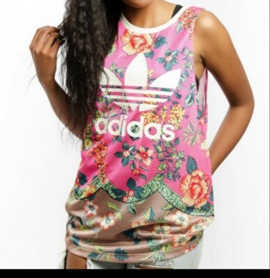 adidas flower top