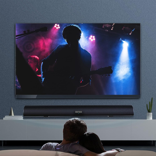 100 Watt 40 Inch TV Sound Bar, Home Theater System Wired and Wireless Soundbar S - Picture 6 of 7