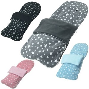 Grey Star Snuggle Summer Footmuff Compatible with Joie Stroller Buggy Pram