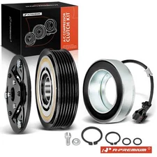 A-Premium A/C Compressor Clutch Kit for Subaru Forester 11-13 6-Groove Pulley
