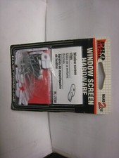Prime-Line Pro Repair Window Screen Clips, Qty. 12each clips screws, PL-7738