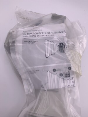 Global Skyware Co-Pol Feed Assembly Model 6116782-07 And 6116782-07E