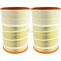 2X Mahle / Knecht Luftfilter LX 2068 Air Filter