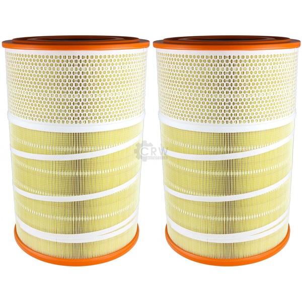 2X Mahle / Knecht Luftfilter LX 2068 Air Filter-image