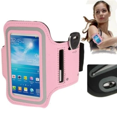 Tasche Armband für Samsung Galaxy S4 mini i9190 Rosa - Bild 1 von 4