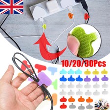 10-30X Cable Labels, Multi-Color Write On Cord Labels Wire Tags for Electronics*
