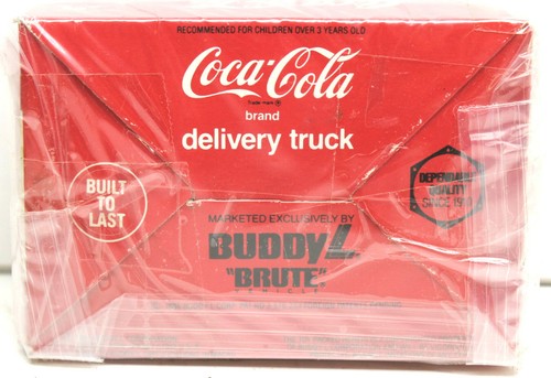 2 Vintage Buddy L Coca-Cola Delivery Trucks 1985 Model #420M+1989 Toy #420Q NIB - Picture 3 of 5