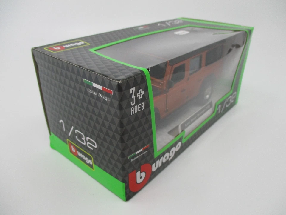 AU038 BURAGO 1/32 LAND ROVER DEFENDER 110 STATION WAGON 1995 Ref 43029O - Photo 2/4