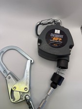 AFP Demon 11 FT Single Leg Self-Retracting Lifeline Cable Steel Snap Hook