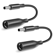 2 PCS DC 7.4x5.0mm Female To 4.5x3.0mm Male Laptop Power Adapter 6.7 Inch