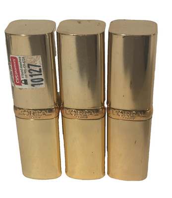 3 Pack  Loreal Colour Riche Satin Lipstick, 107 Seine Sunset