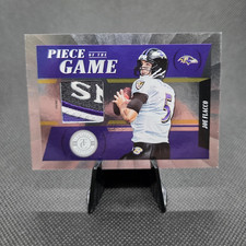 Panini 2012 Totally Certified Piece of the Game Joe Flacco Prime /49 Ravens