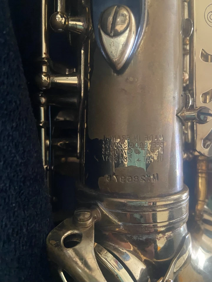 179,xxx Selmer Mark VI Alto Saxophone, 99% Original Lacquer, Just Serviced - Photo 4/4