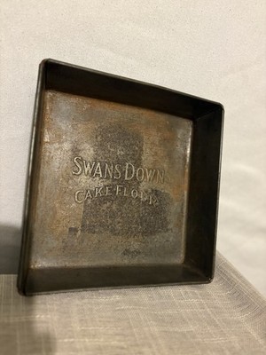Swans Down Cake Flour Vintage Baking Pan