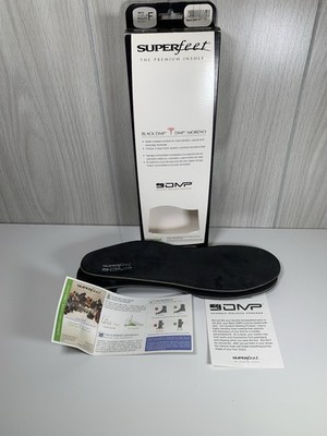 Superfeet Black Premium Insole  Men s  11-1/2 - 13 Women s 12-1/2+ DMP MORENO