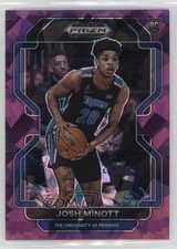 2022-23 Panini Prizm Draft Picks Purple Ice Prizm 119/149 Josh Minott #94 1j2