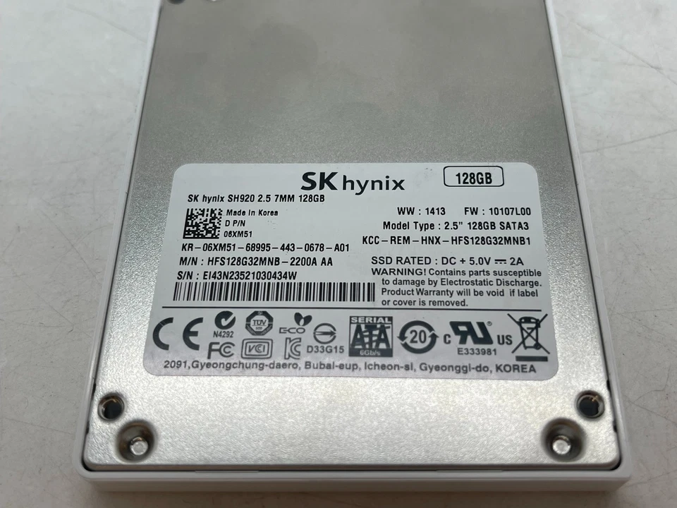 LOT OF 2 SK Hynix SH920 mSATA 128GB Hard Drive HFS128G3AMNB GRADE A FREE S/H - Image 4 of 4