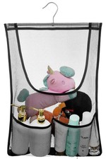 Hanging Bath Toy Storage Organizer,Mesh Shower Caddy with Hanger,Toy Storage ...