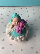 Fisher Price Little People Baby In Carrier